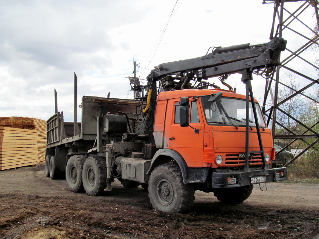 Томская область, № Р 854 АТ 70 — КамАЗ-4310
