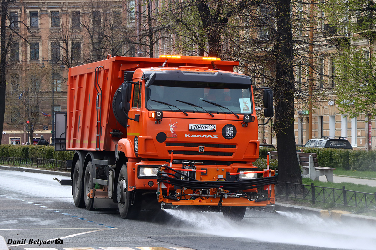 Санкт-Петербург, № Т 704 УМ 198 — КамАЗ-6520-B5(49)