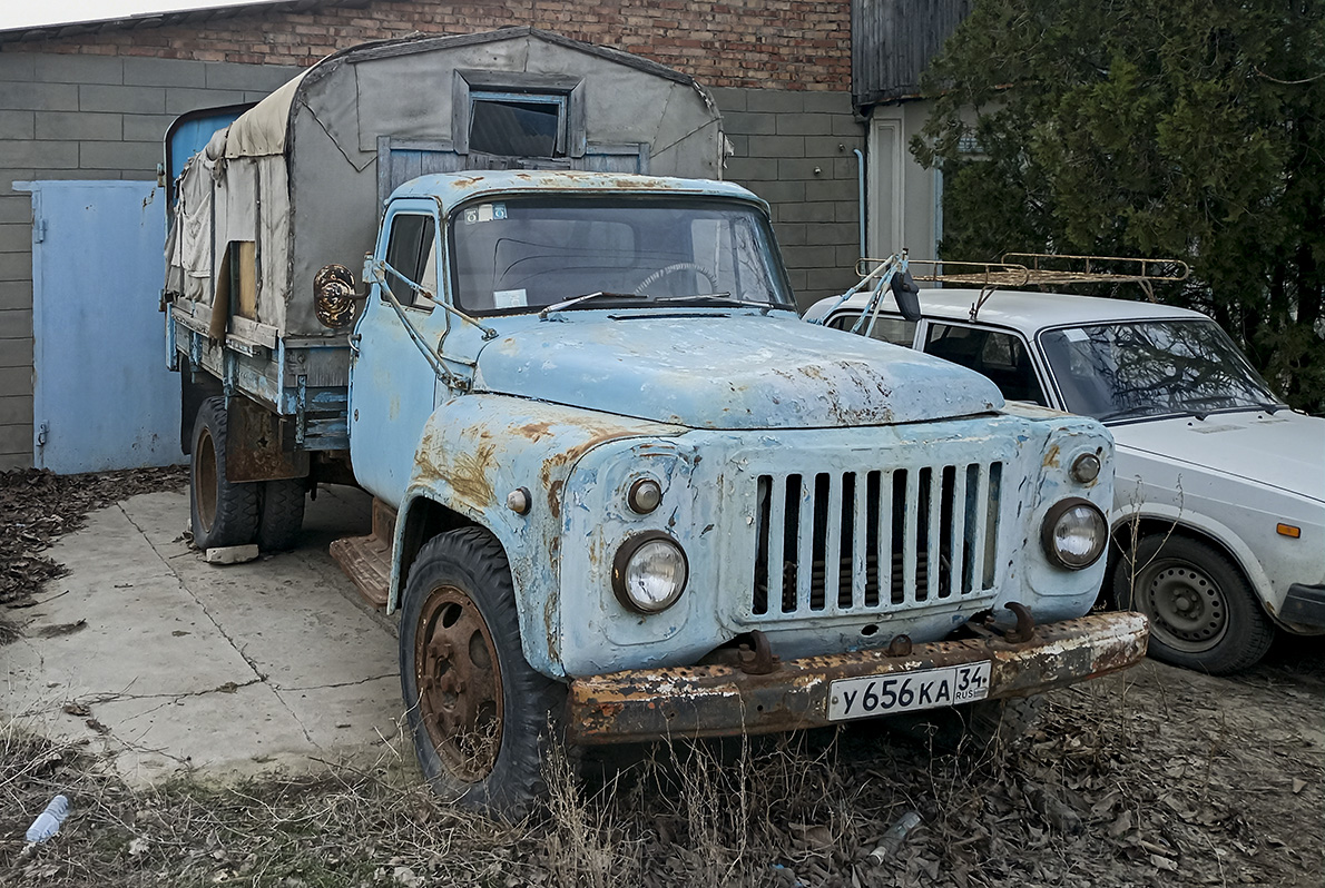 Волгоградская область, № У 656 КА 34 — ГАЗ-52-05
