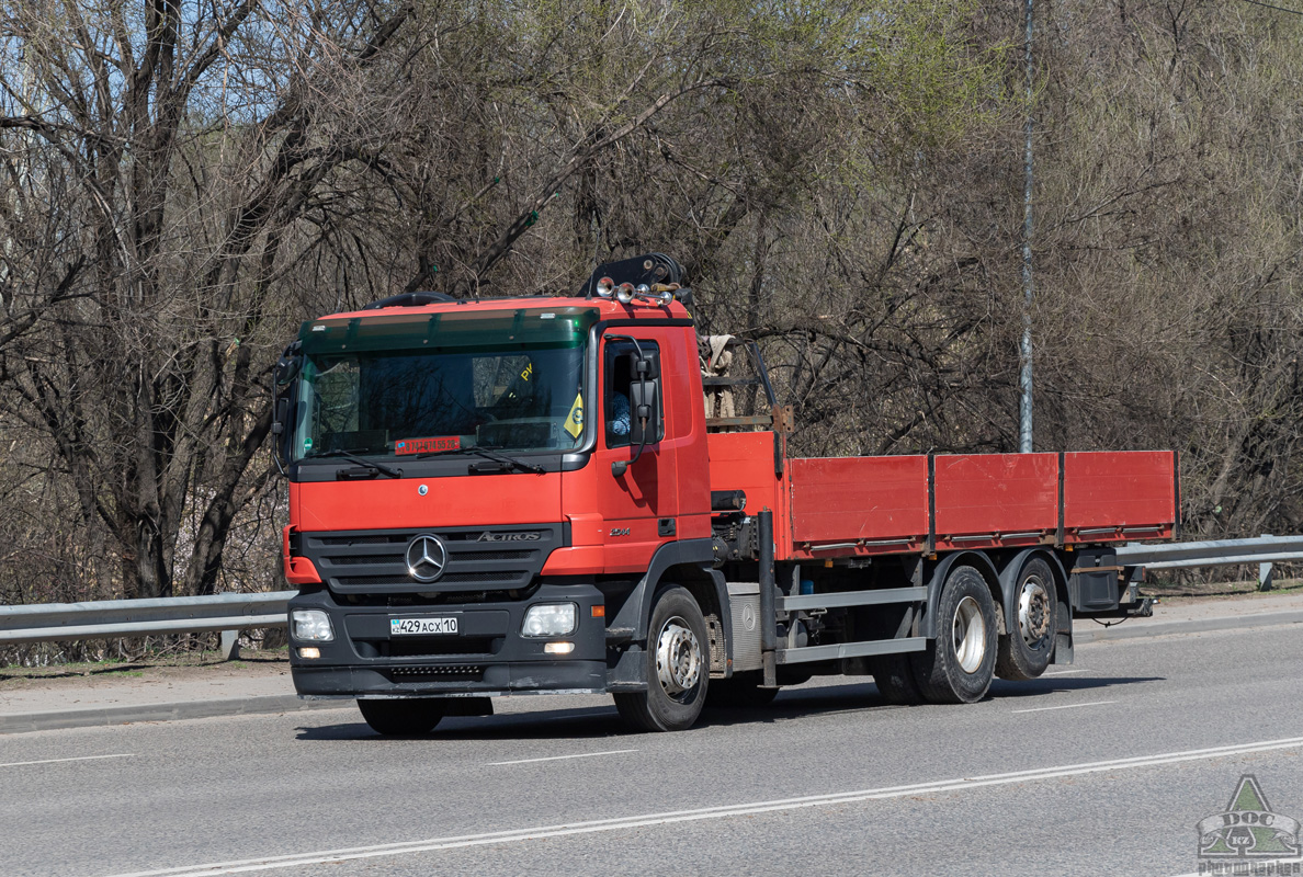 Костанайская область, № 429 ACX 10 — Mercedes-Benz Actros ('2003) 2544