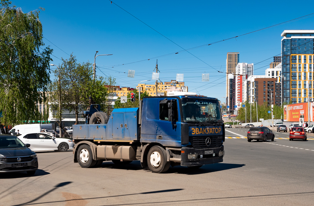 Башкортостан, № К 627 ОМ 702 — Mercedes-Benz Actros ('1997)