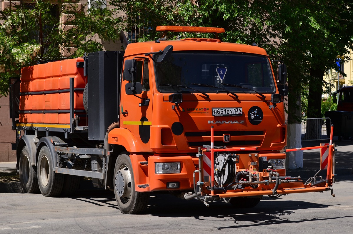 Волгоградская область, № Н 651 ВУ 134 — КамАЗ-65115-37