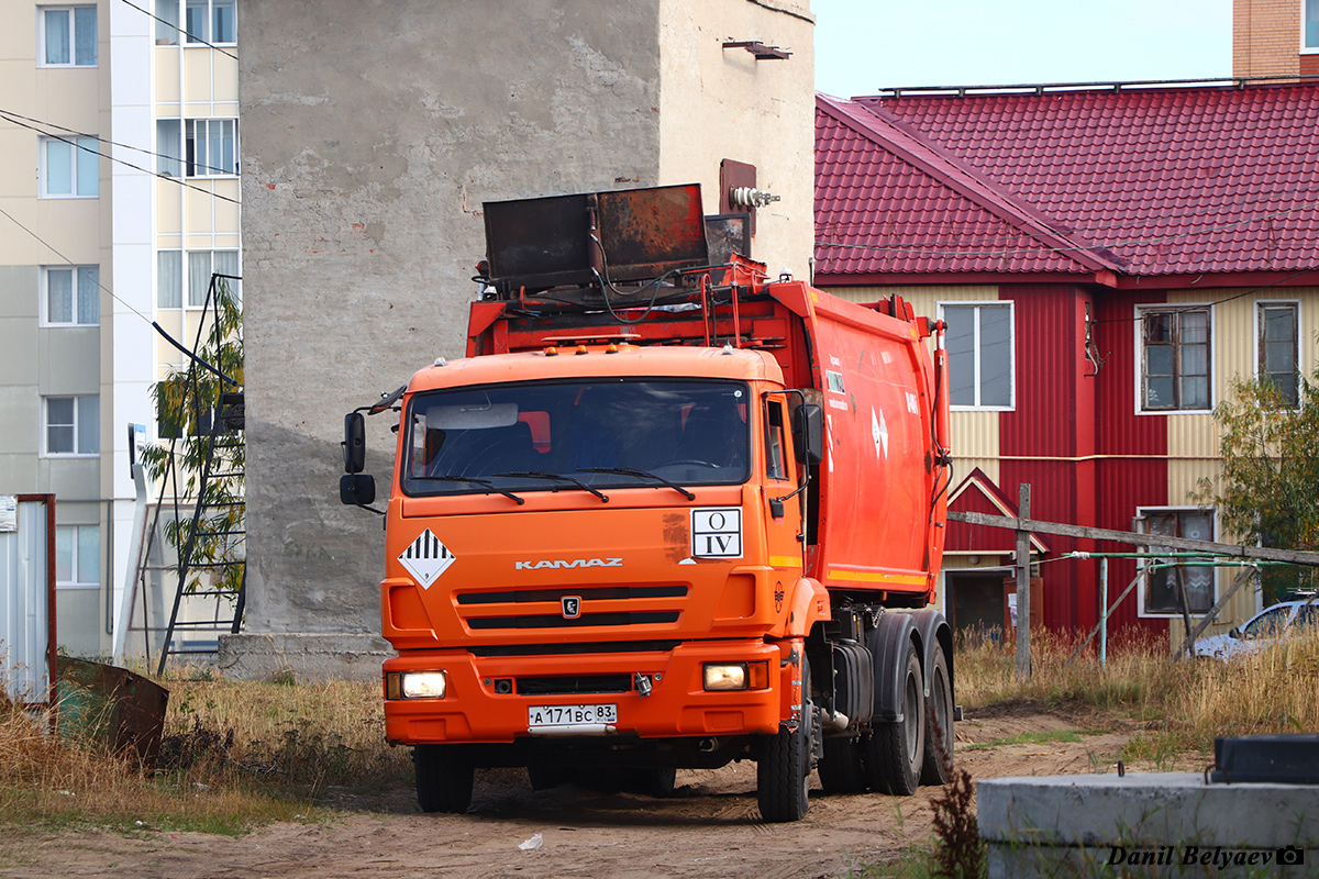 Ненецкий автономный округ, № А 171 ВС 83 — КамАЗ-65115-A4(23)