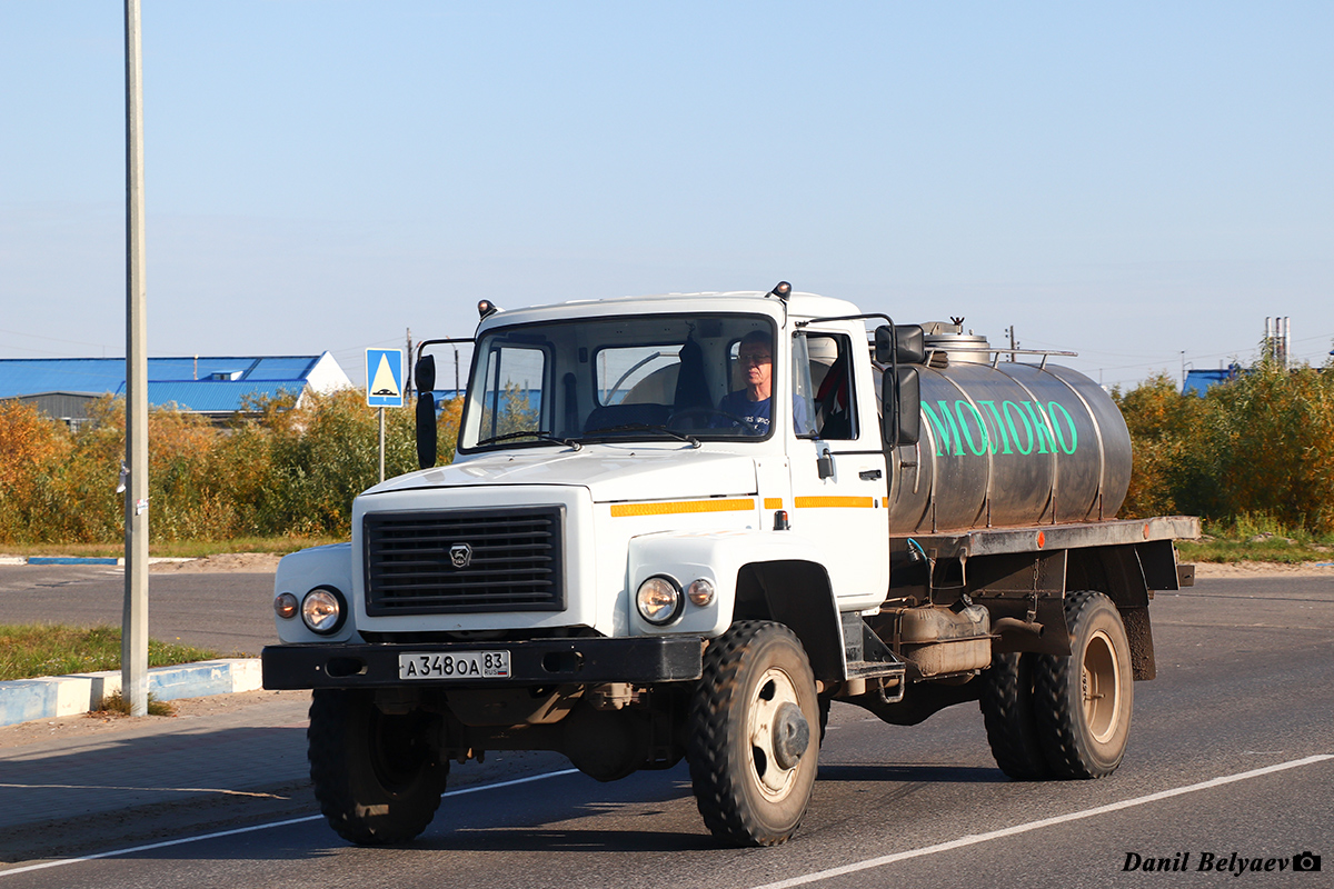 Ненецкий автономный округ, № А 348 ОА 83 — ГАЗ-33086 «Земляк»