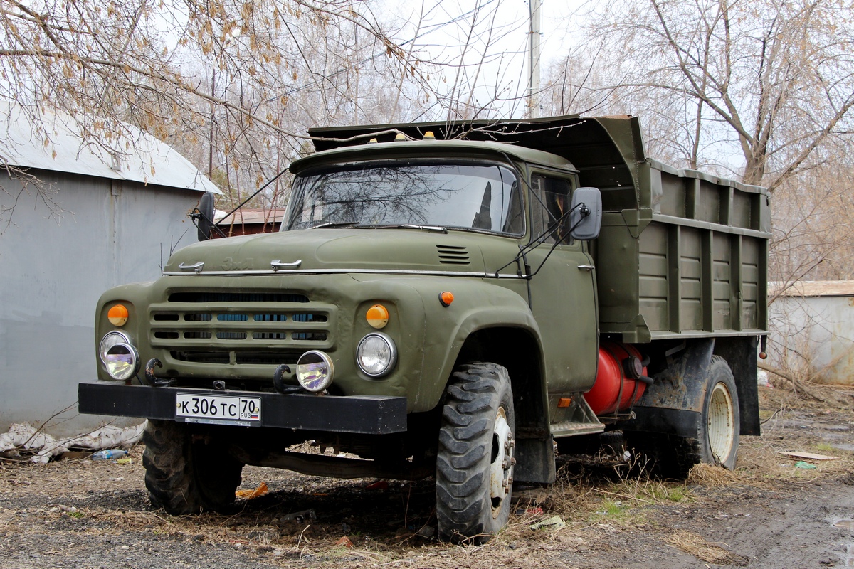 Томская область, № К 306 ТС 70 — ЗИЛ-495810