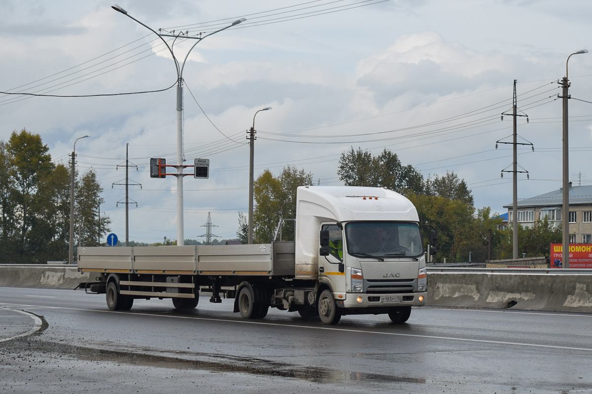 Новосибирская область, № Р 183 РТ 152 — JAC N120 / N75