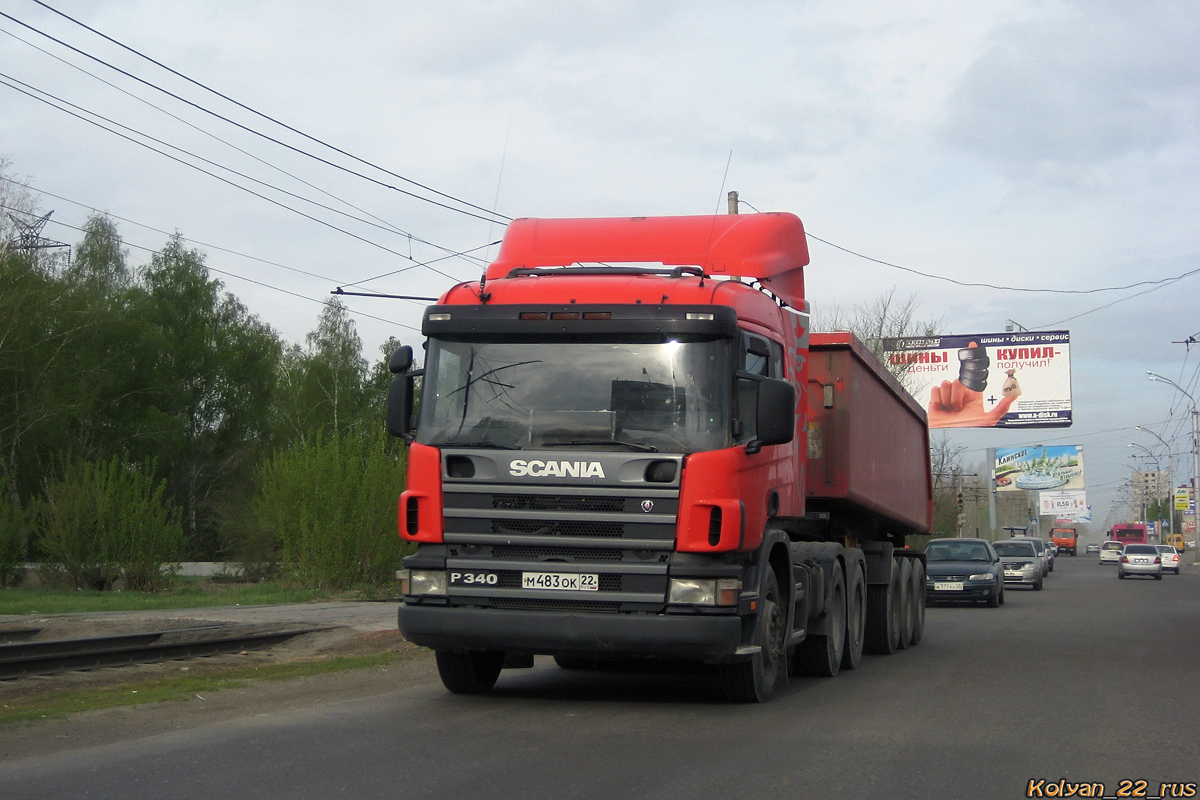 Алтайский край, № М 483 ОК 22 — Scania ('1996) P340