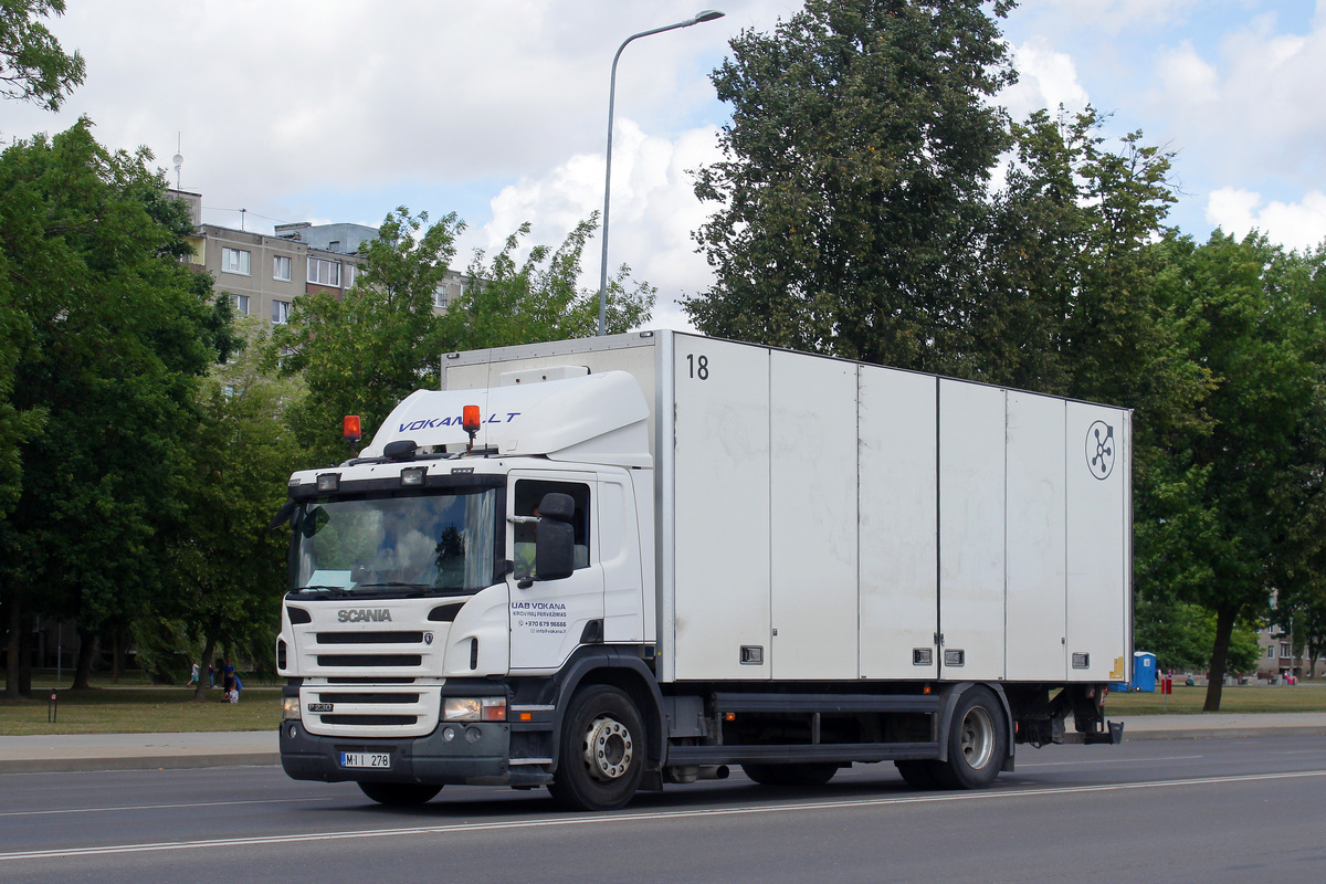 Литва, № MII 278 — Scania ('2004) P230