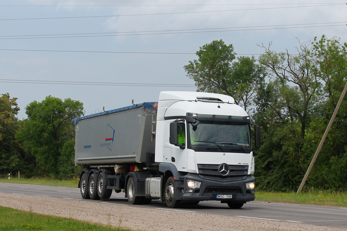 Литва, № MSC 796 — Mercedes-Benz Actros ('2011) 1843