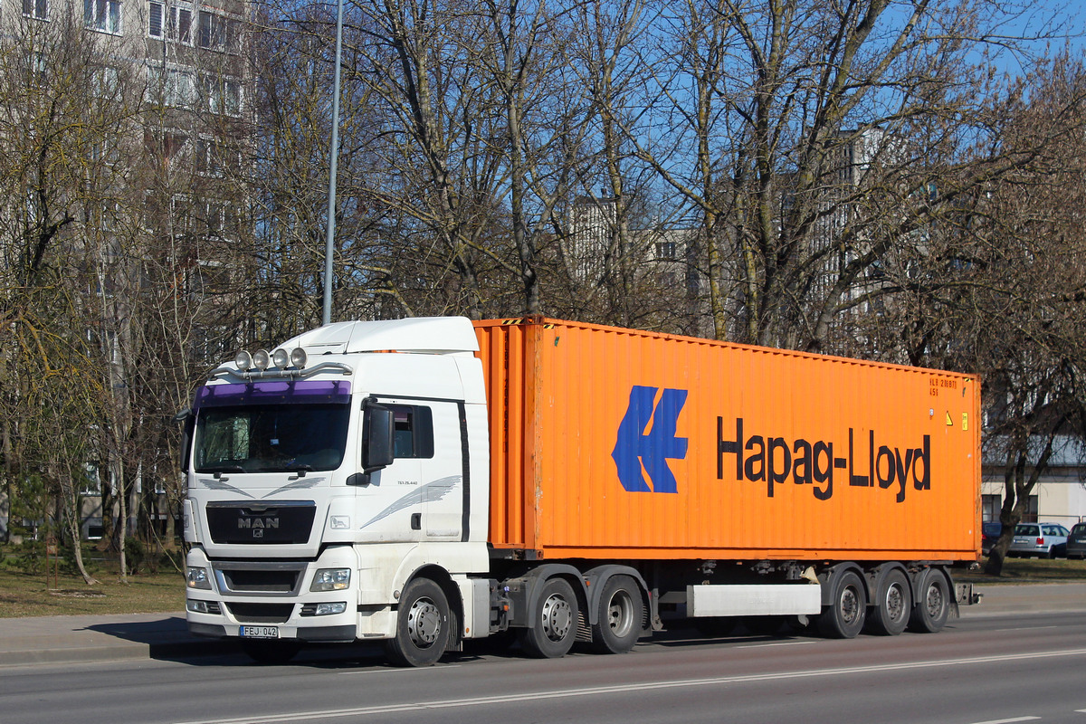Литва, № FEJ 042 — MAN TGX ('2007) 26.440