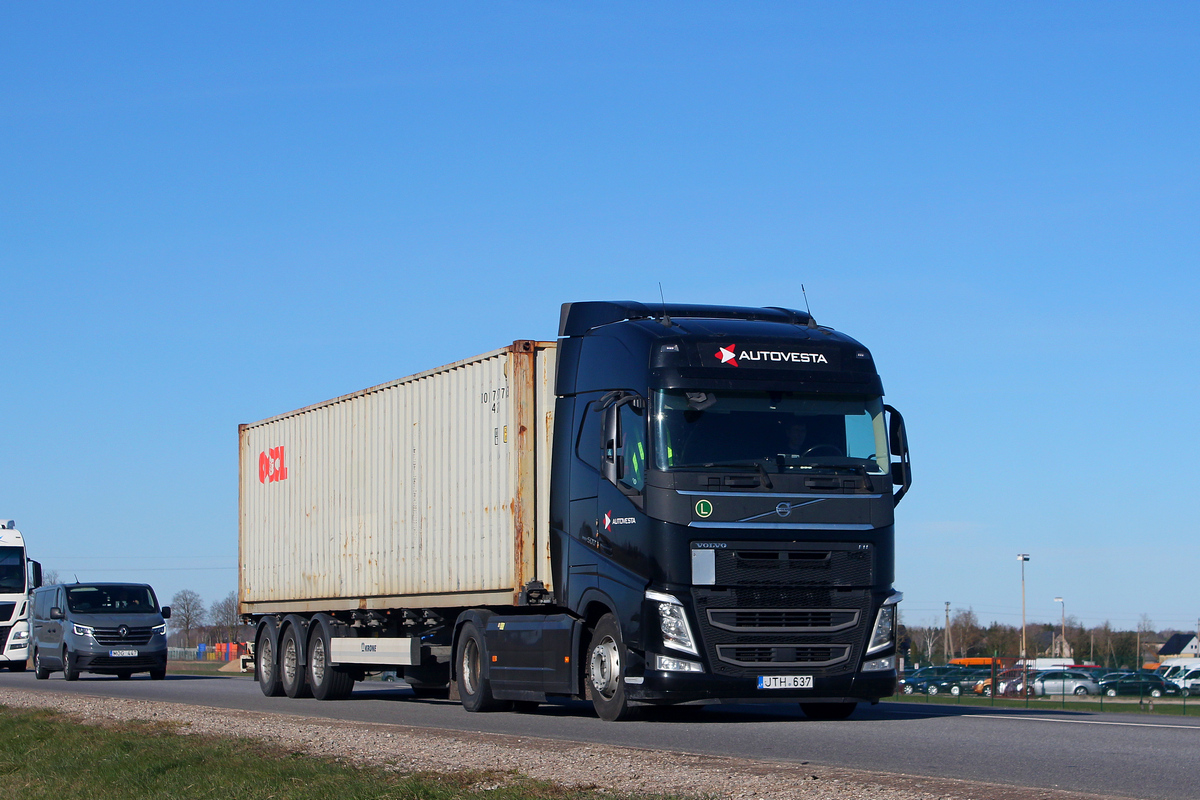 Литва, № JTH 637 — Volvo ('2012) FH.500