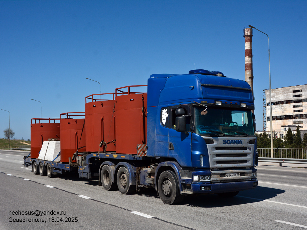 Еврейская автономная область, № В 849 ВВ 79 — Scania ('1996) R124L