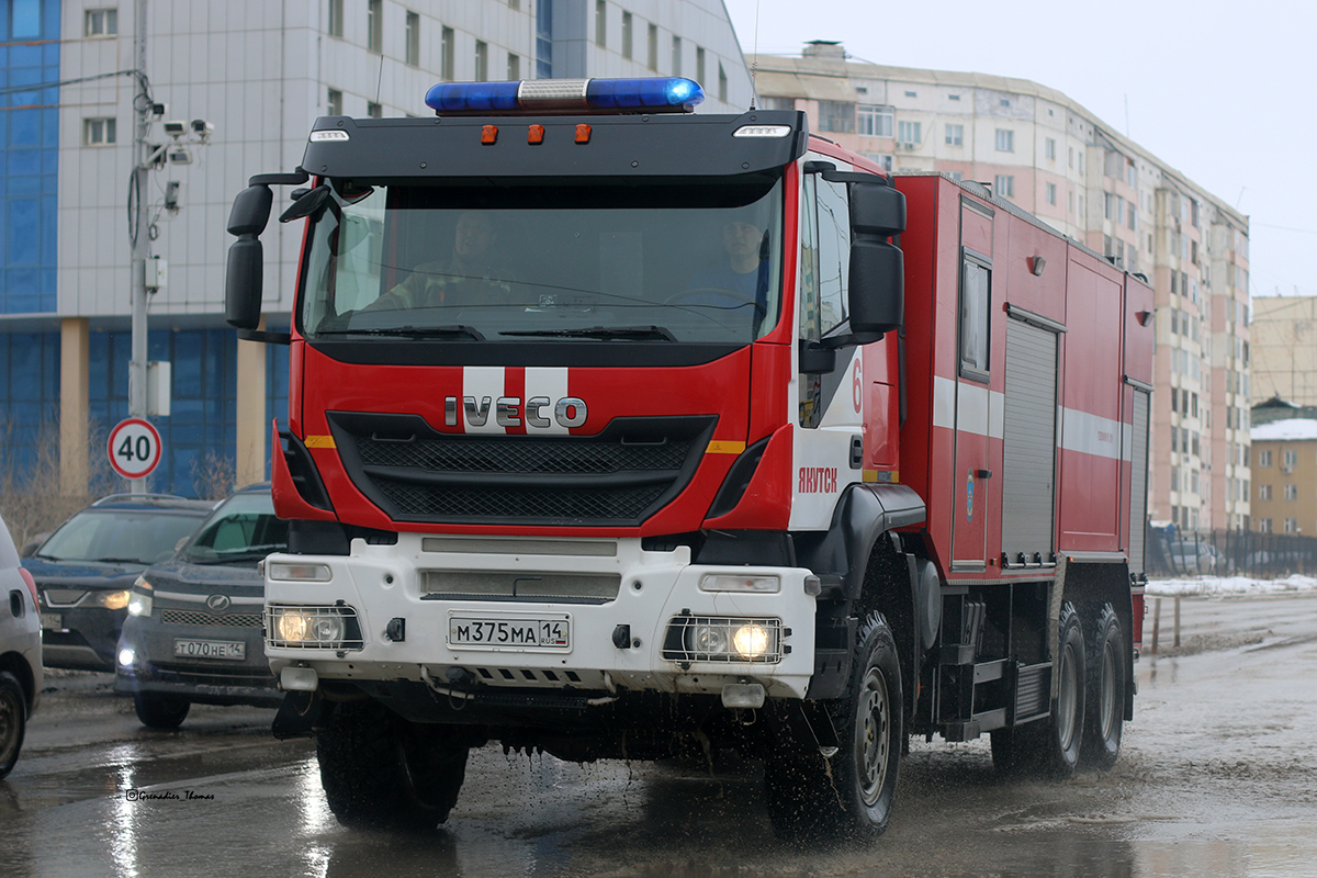 Саха (Якутия), № М 375 МА 14 — IVECO-AMT Trakker ('2013)