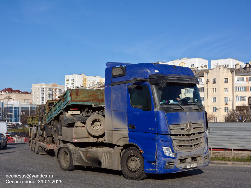 Свердловская область, № Т 351 ХР 196 — Mercedes-Benz Actros ('2018) 1848