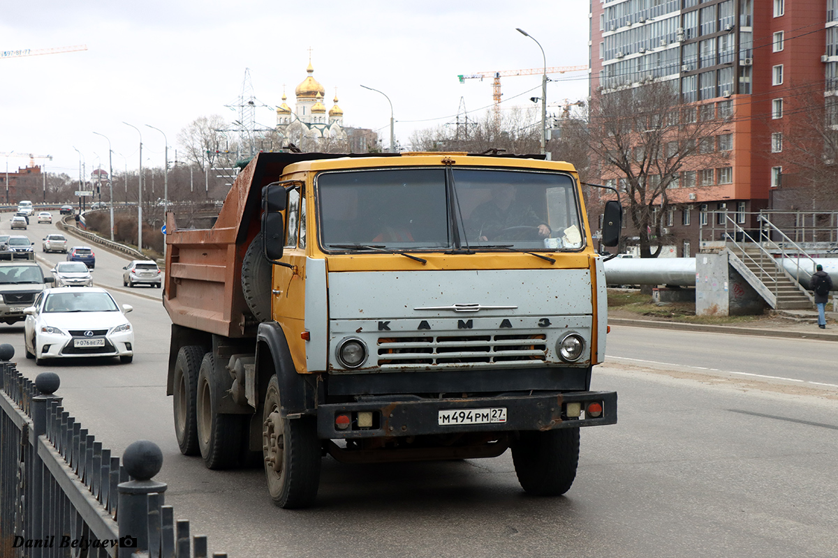 Хабаровский край, № М 494 РМ 27 — КамАЗ-5410
