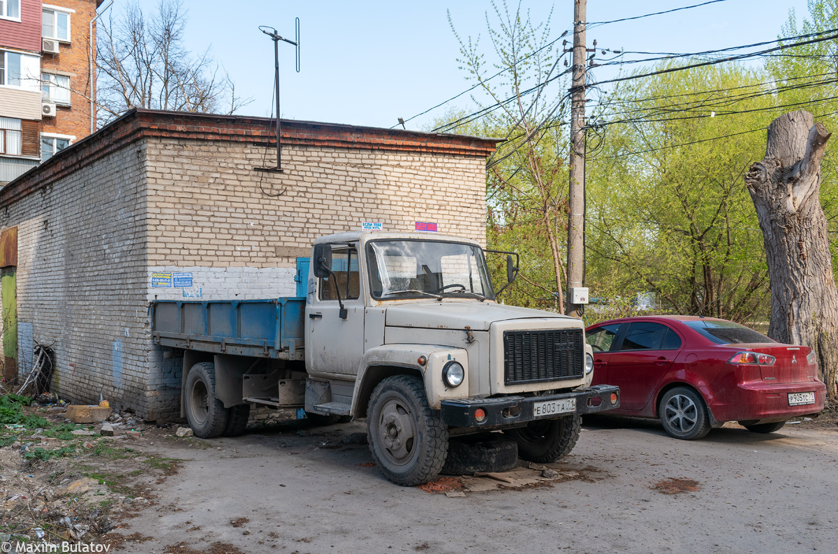 Тульская область, № Е 803 ТА 71 — ГАЗ-3307