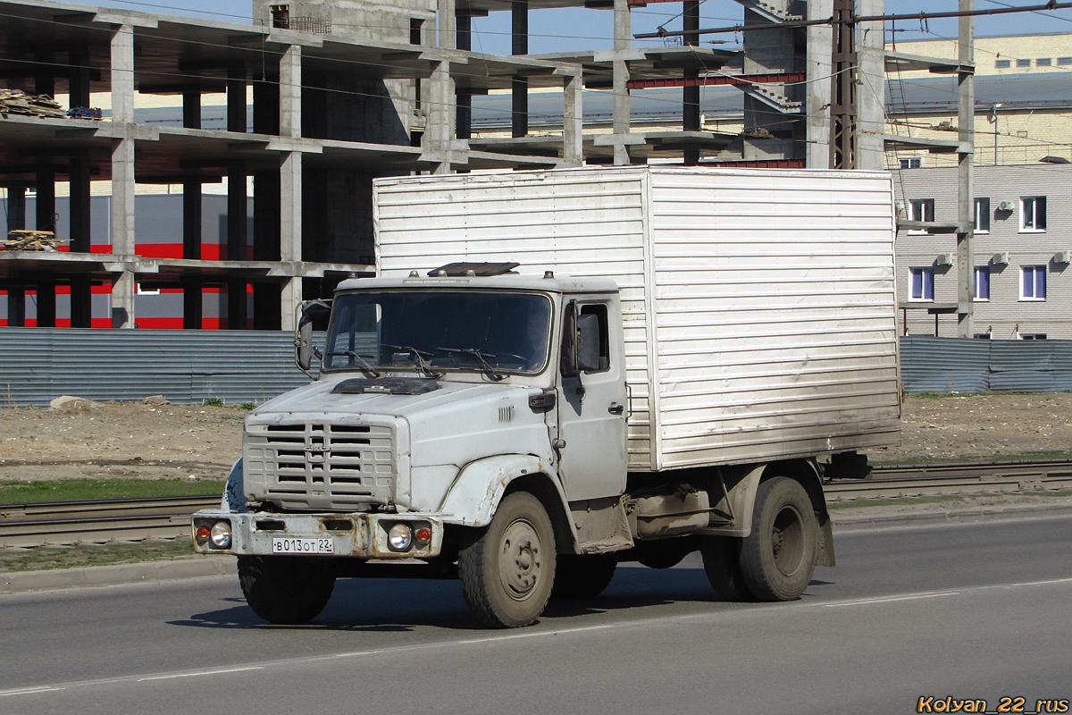 Алтайский край, № В 013 ОТ 22 — ЗИЛ-433360