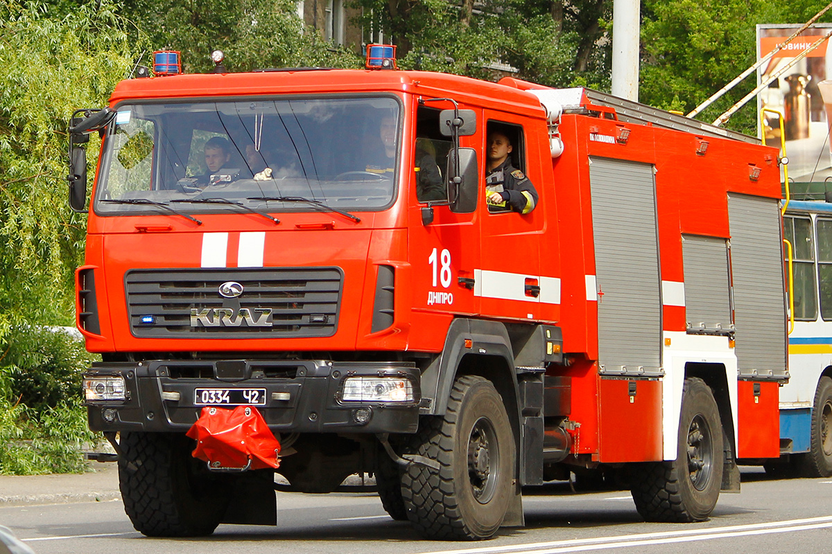 Днепропетровская область, № 0334 Ч2 — КрАЗ-5401НЕ