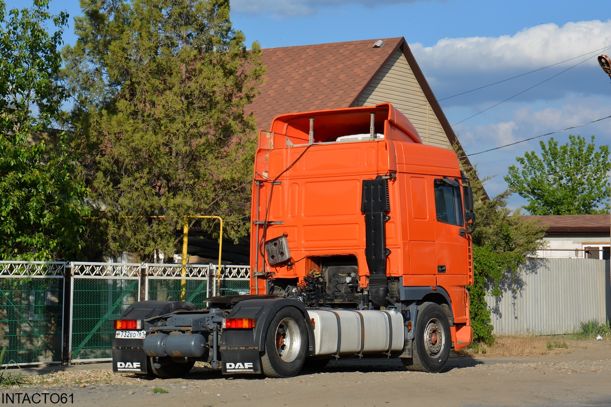 Ростовская область, № Р 732 ЕО 761 — DAF 95XF FT