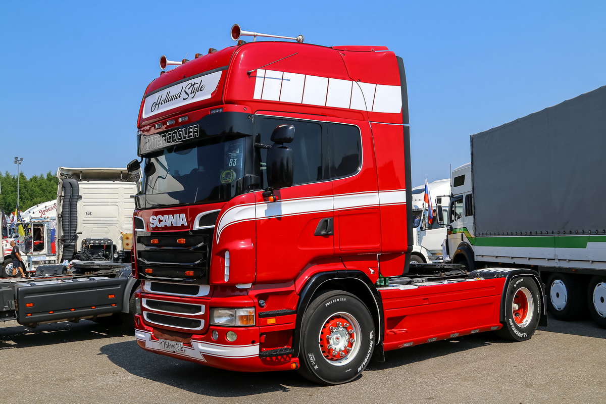 Краснодарский край, № Т 756 МК 193 — Scania ('2009) R420; Московская область — Фестиваль TruckDay 2024