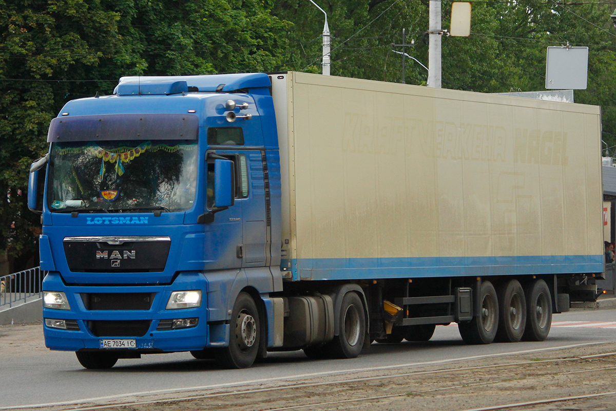 Днепропетровская область, № АЕ 7034 ІС — MAN TGX ('2007) 18.440