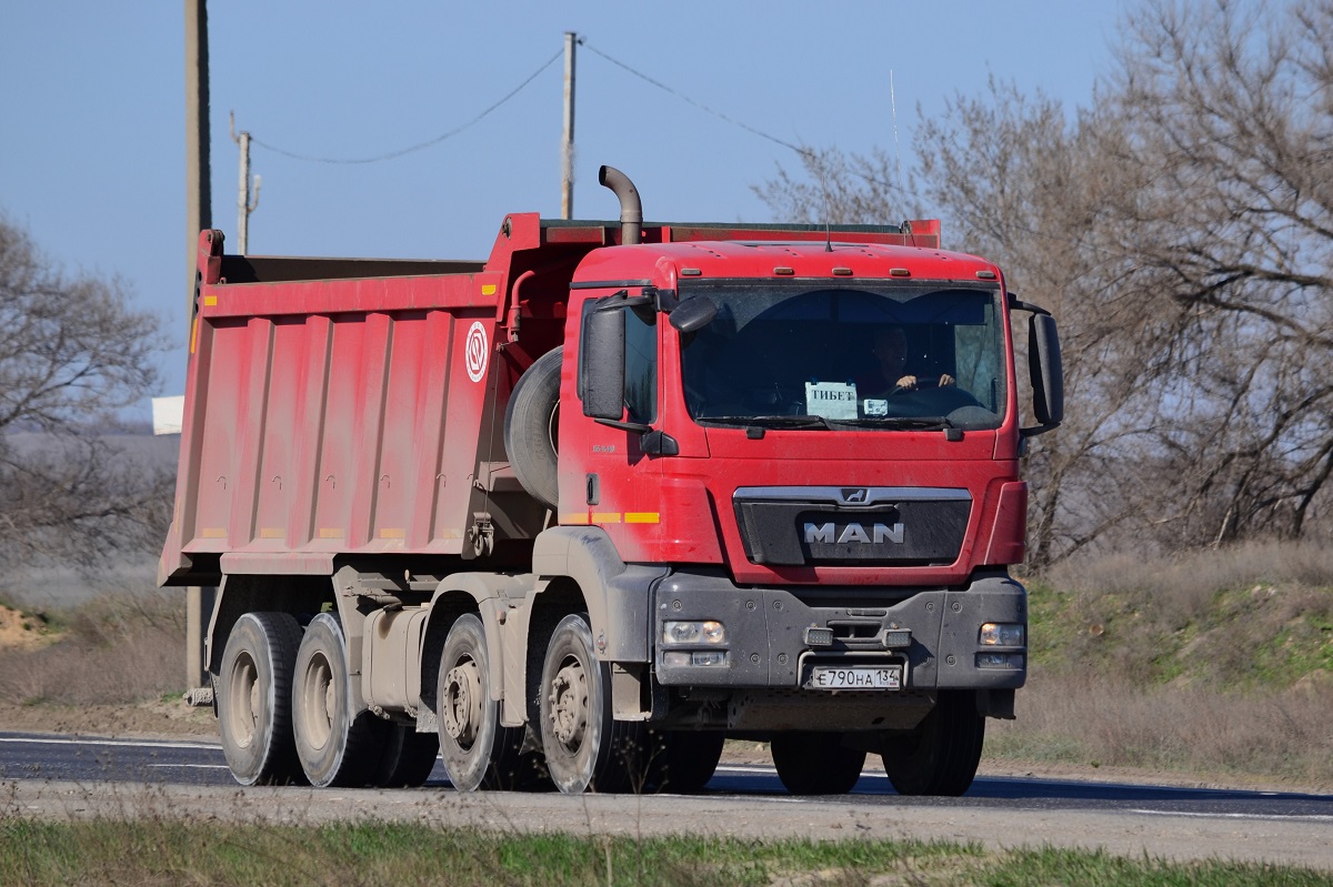 Волгоградская область, № Е 790 НА 134 — MAN TGS 41.440