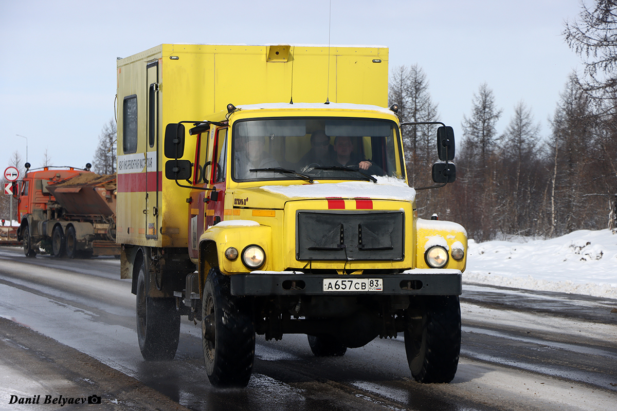 Ненецкий автономный округ, № А 657 СВ 83 — ГАЗ-33088 «Садко»