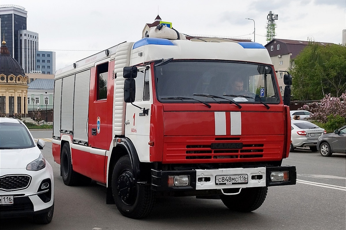 Татарстан, № С 848 МС 116 — КамАЗ-43253-A3(96)