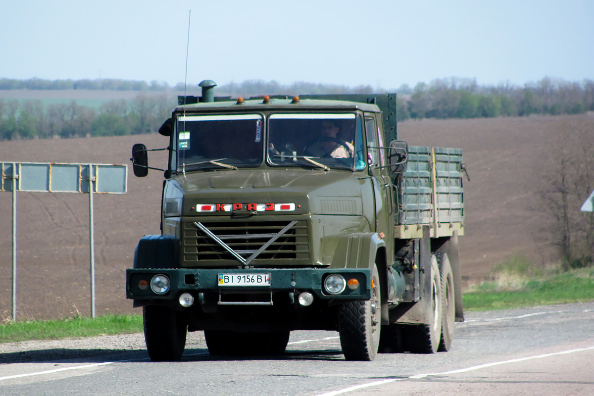 Полтавская область, № ВІ 9156 ВІ — КрАЗ-250