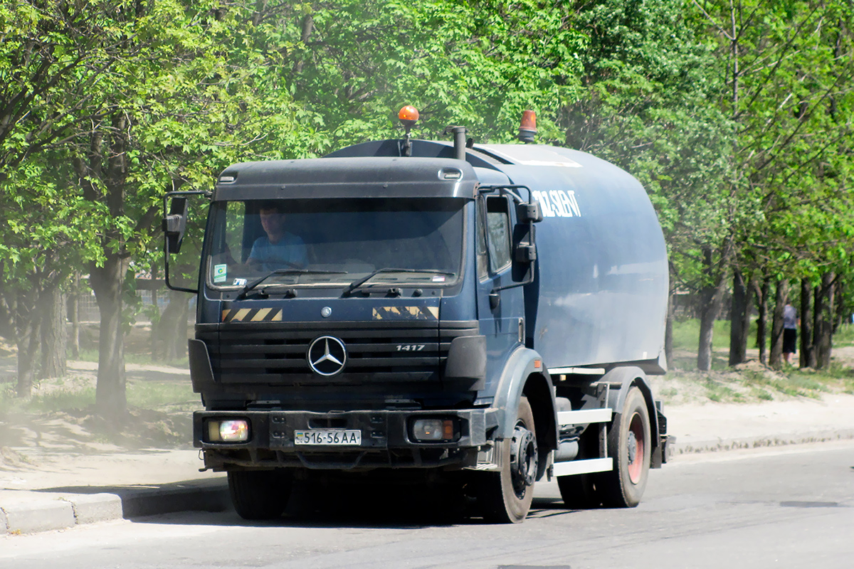 Днепропетровская область, № 516-56 АА — Mercedes-Benz MK 1417