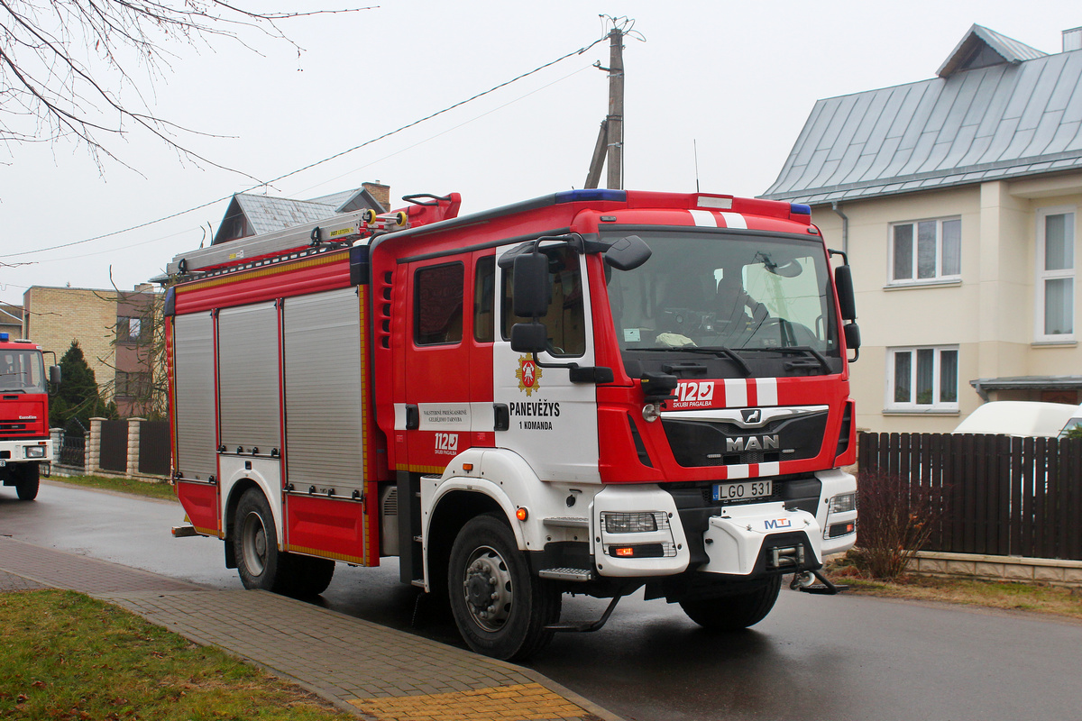 Литва, № LGO 531 — MAN TGM (общая модель)
