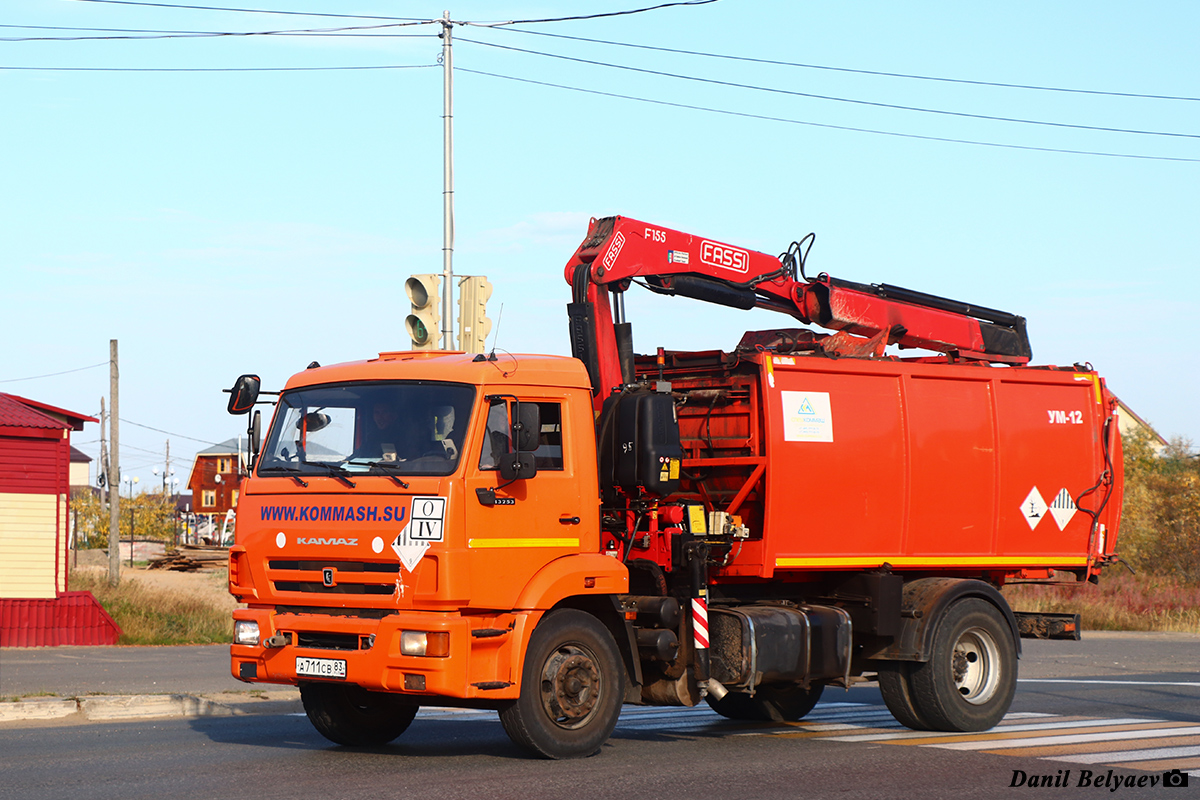 Ненецкий автономный округ, № А 711 СВ 83 — КамАЗ-43253-R4(28)