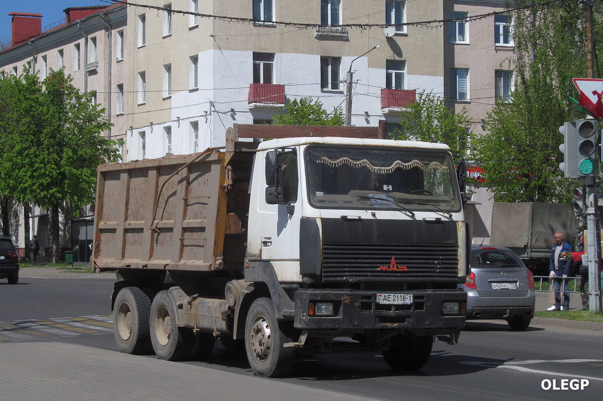 Брестская область, № АЕ 2118-1 — МАЗ-6501 (общая модель)