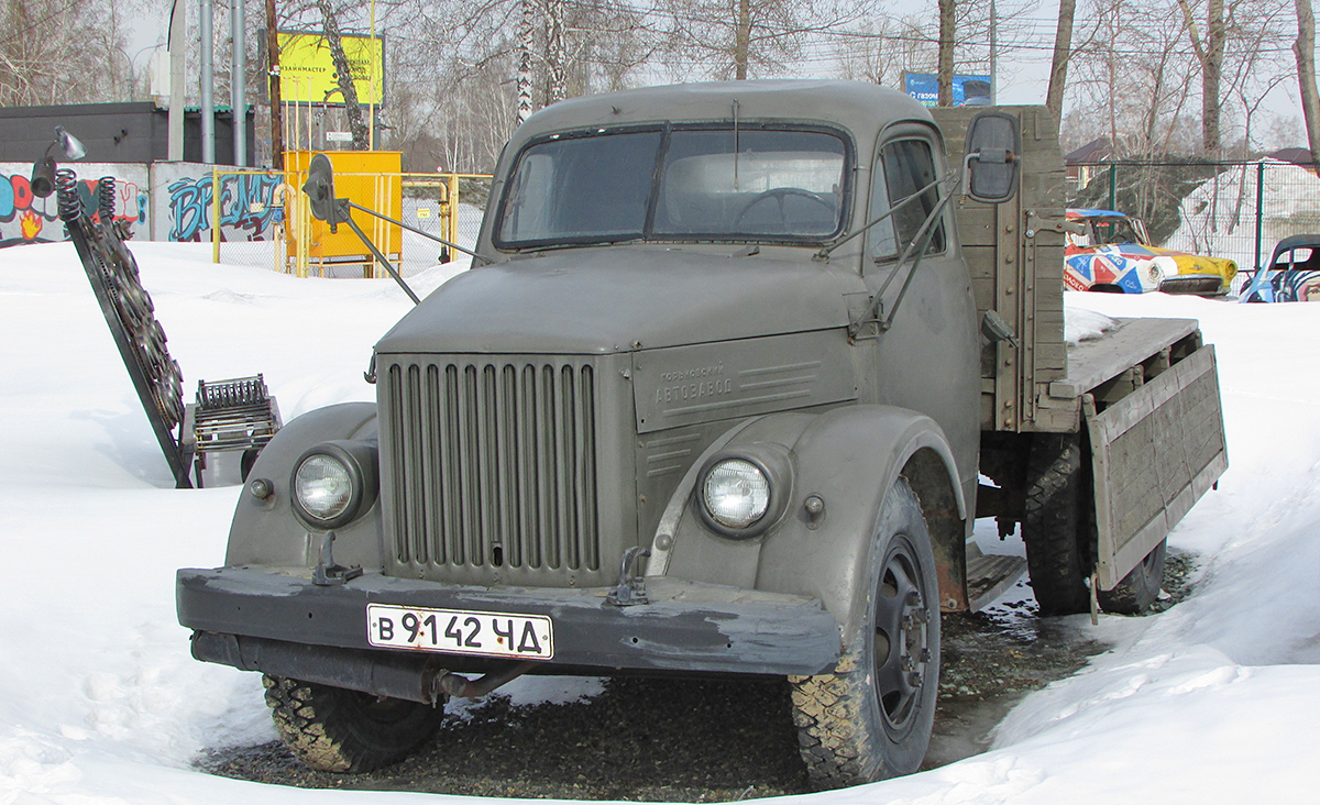 Новосибирская область, № В 9142 ЧД — ГАЗ-51А