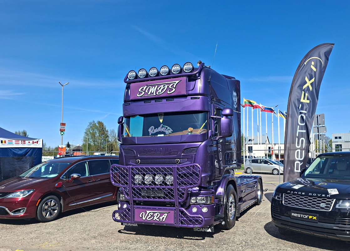 Латвия, № VR-173 — Scania ('2004) R500
