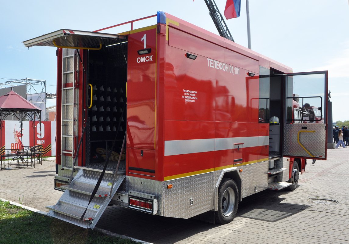 Омская область, № Х 028 УР 55 — КамАЗ-4308-G5(69)