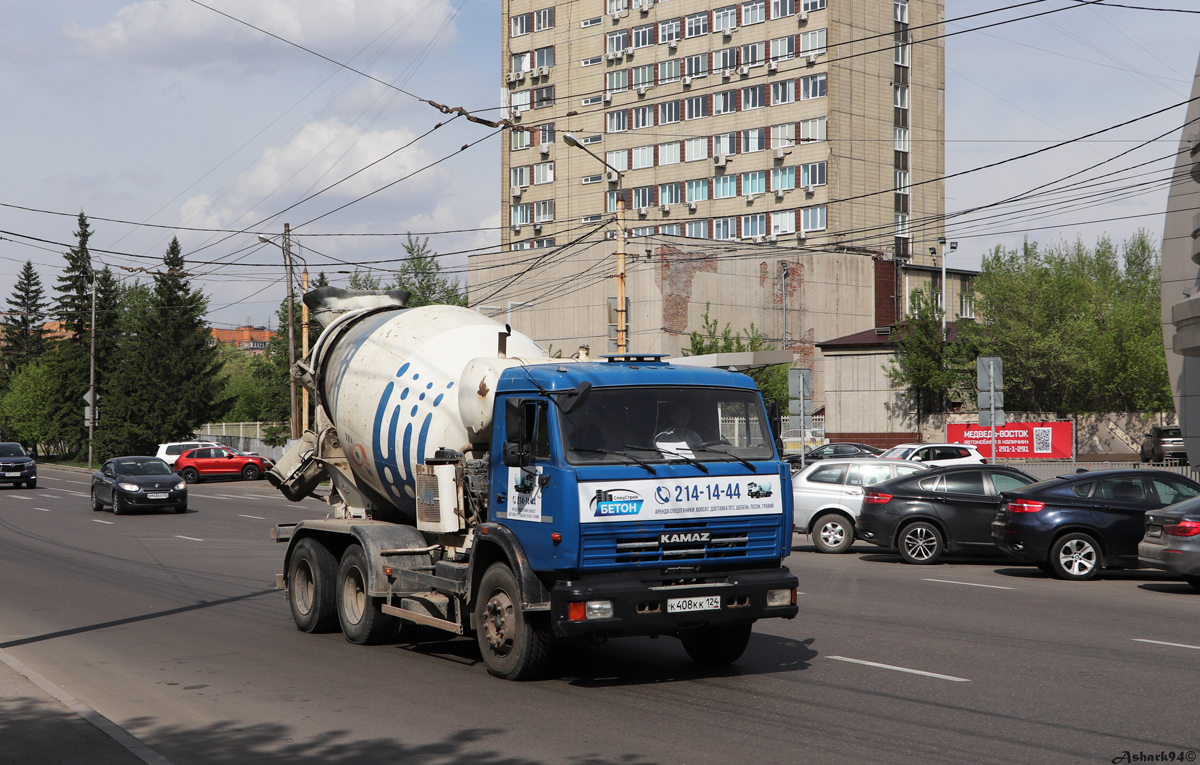 Красноярский край, № К 408 КК 124 — КамАЗ-65115-62
