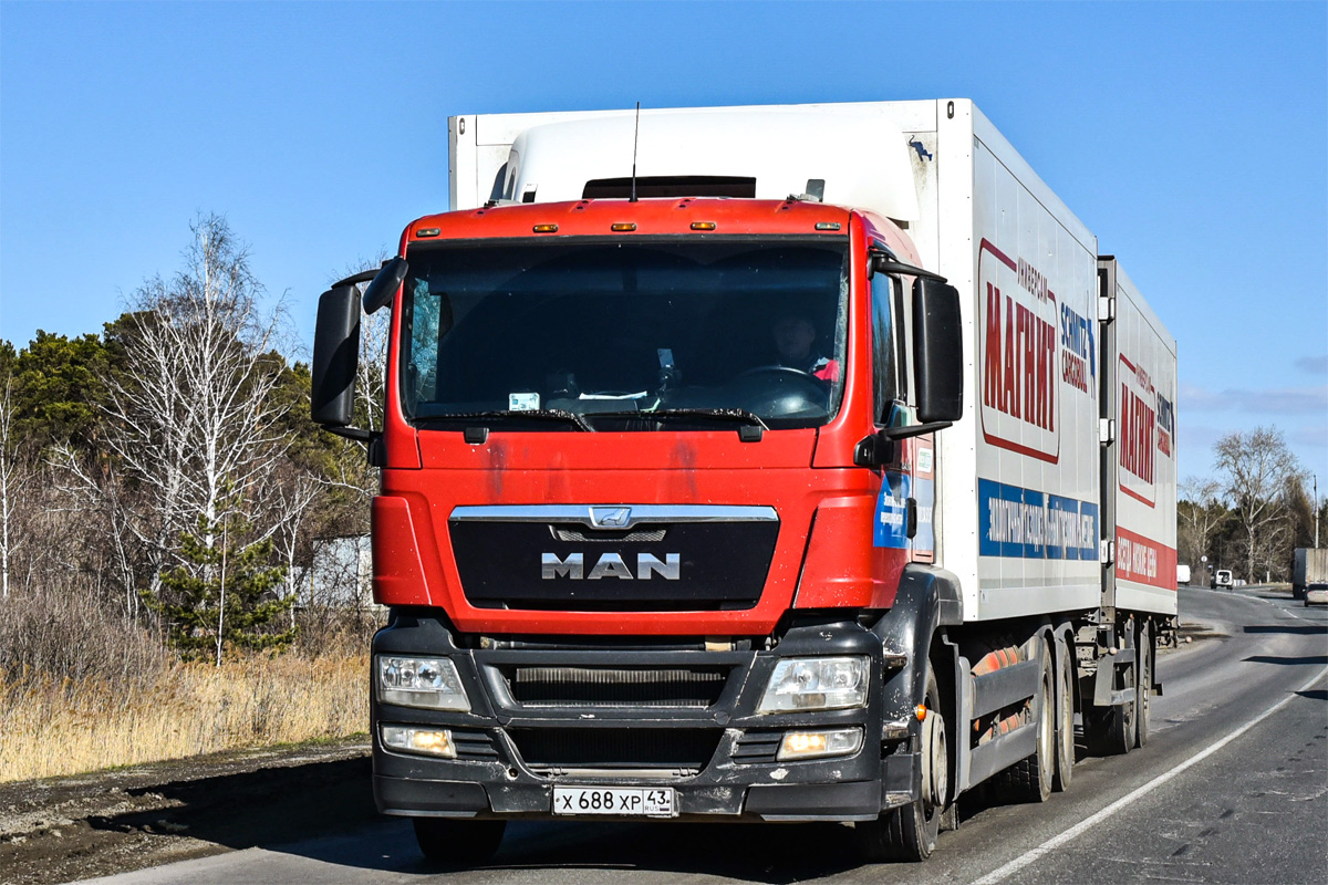 Кировская область, № Х 688 ХР 43 — MAN TGS 28.360