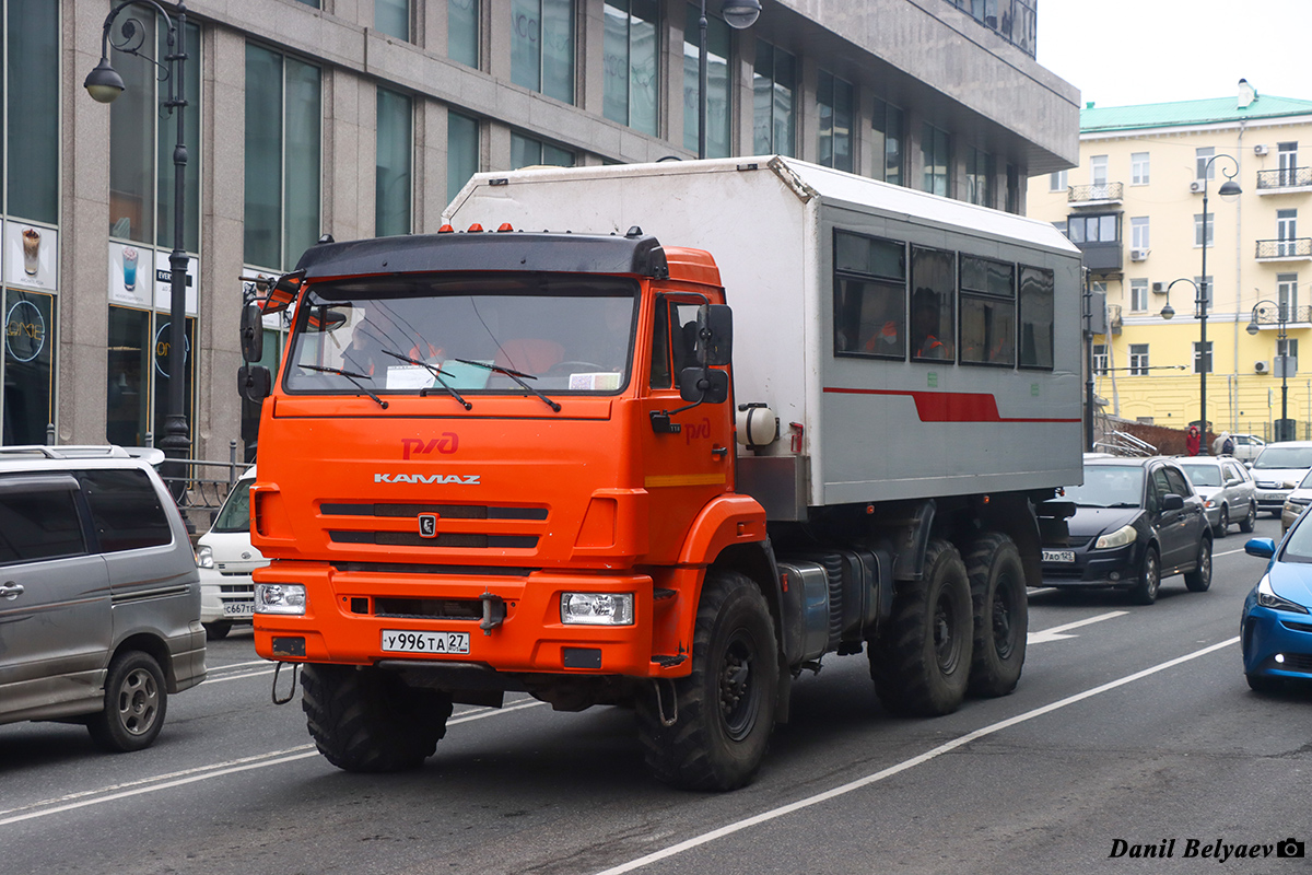 Хабаровский край, № У 996 ТА 27 — КамАЗ-43118-50