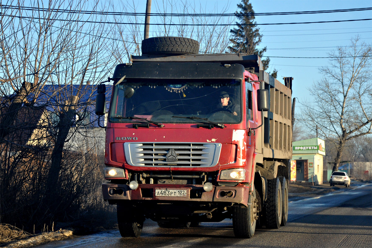 Алтайский край, № А 483 РТ 122 — Howo HW ZZ3257