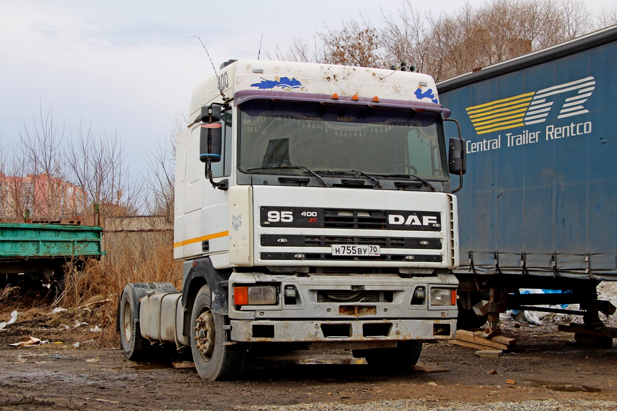 Томская область, № Н 755 ВУ 70 — DAF 95 FT