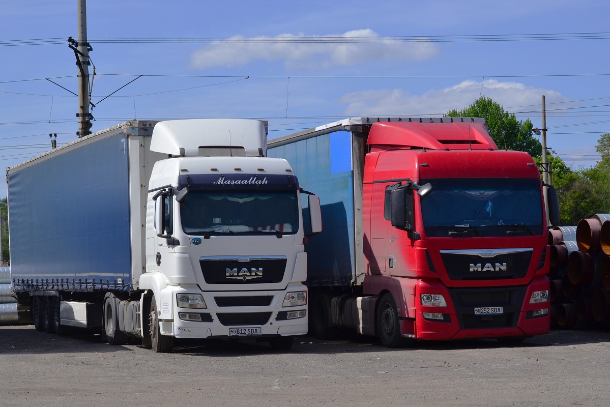 Узбекистан, № 50 812 SBA — MAN TGS 18.400
