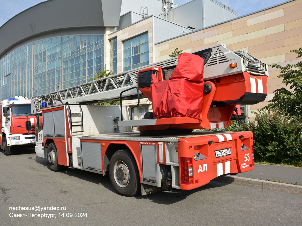 Санкт-Петербург, № В 591 МО 98 — IVECO EuroCargo ('2002); Санкт-Петербург — Финал соревнований по скоростному маневрированию на пожарных автомобилях "Трасса-01", 14.09.2024