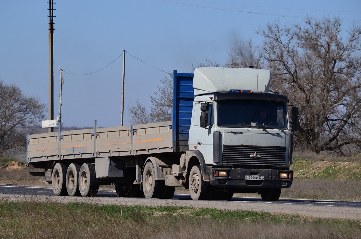 Волгоградская область, № М 799 РР 134 — МАЗ-543208