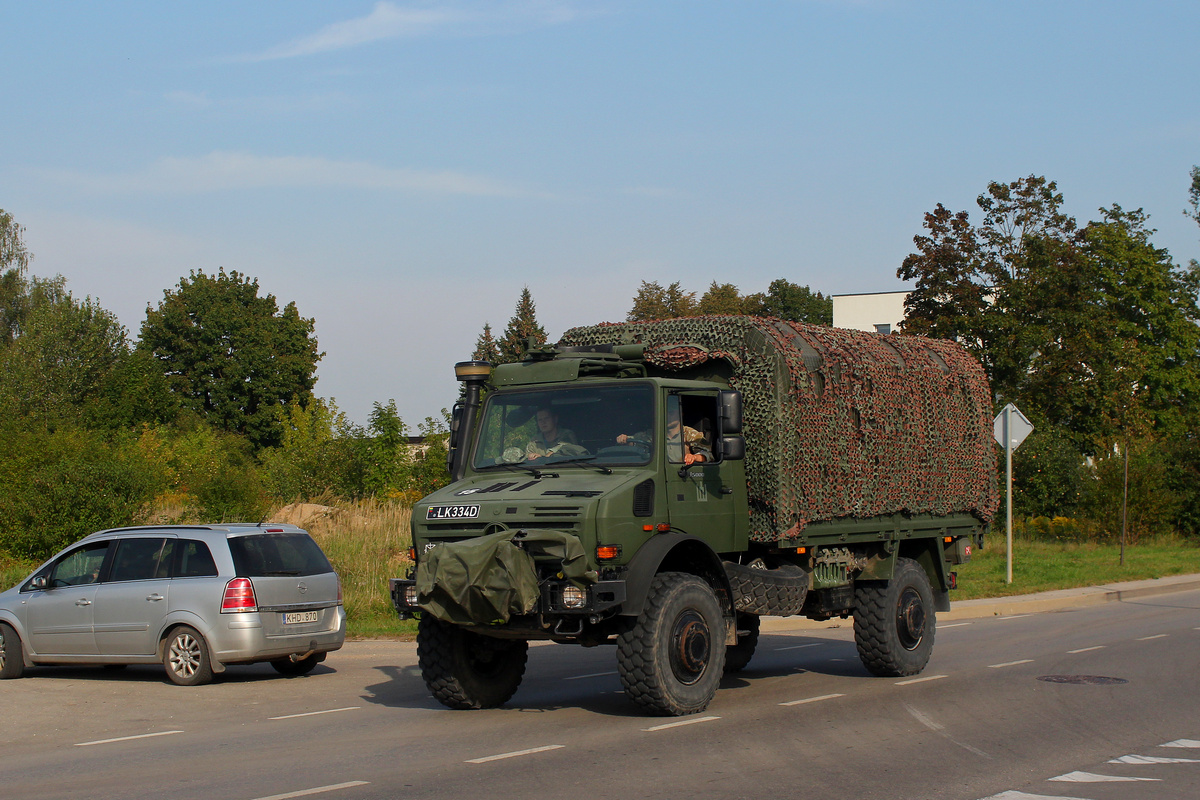 Литва, № LK 334 D — Mercedes-Benz Unimog U5000