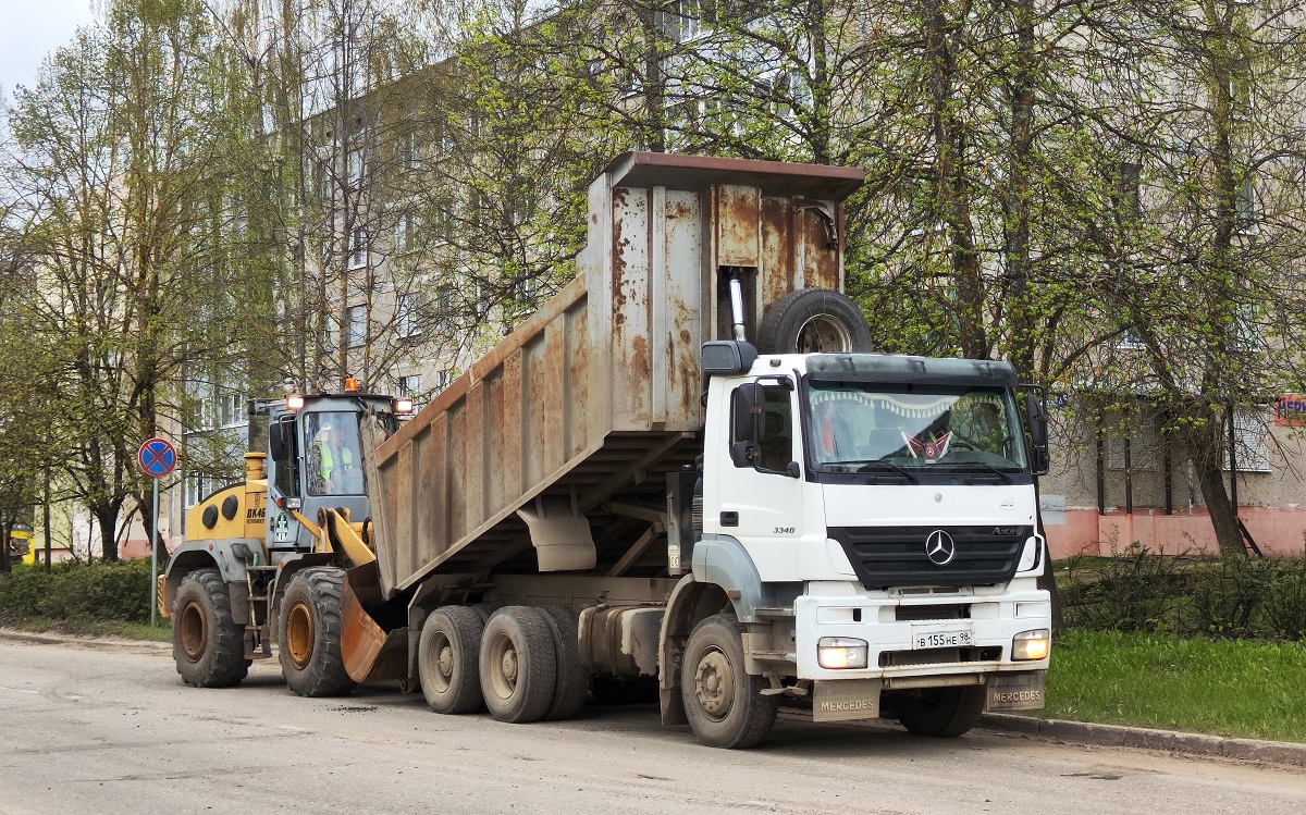 Тверская область, № В 155 НЕ 98 — Mercedes-Benz Axor 3340
