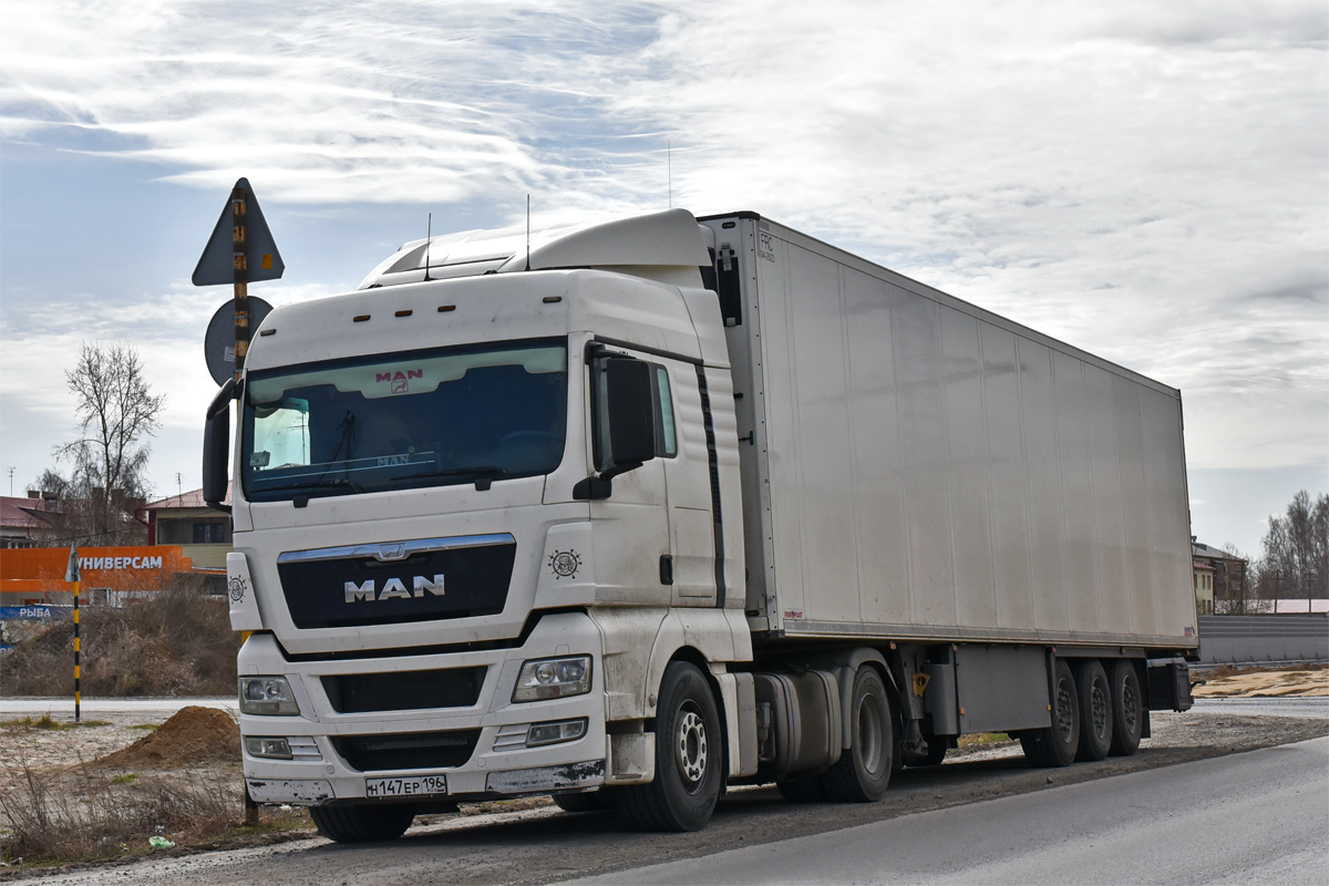 Свердловская область, № Н 147 ЕР 196 — MAN TGX ('2007) 18.440