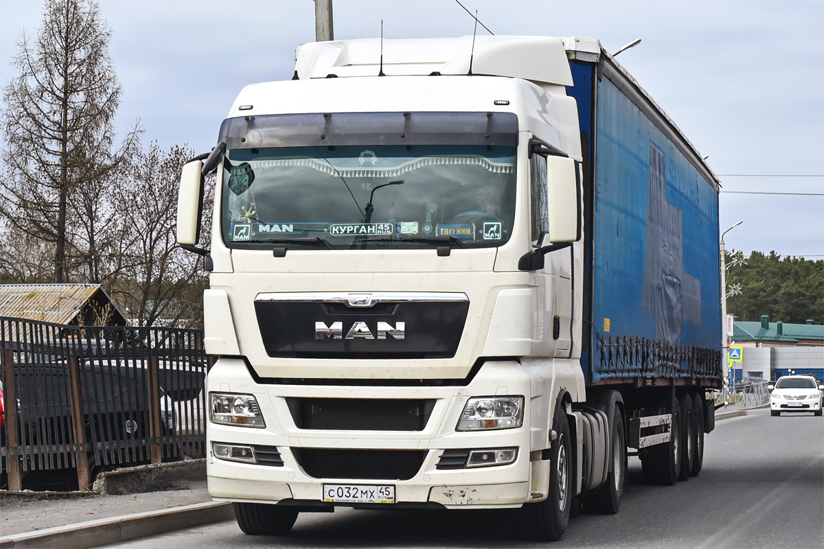 Курганская область, № С 032 МХ 45 — MAN TGX ('2007) 26.440