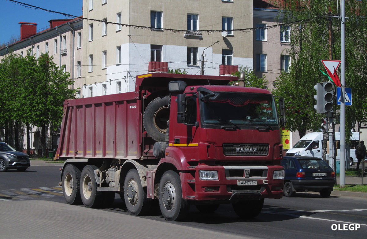 Витебская область, № АМ 9771-2 — КамАЗ-65801 (общая модель)