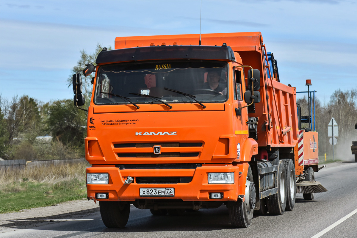 Тюменская область, № Х 823 ЕМ 72 — КамАЗ-65115-50